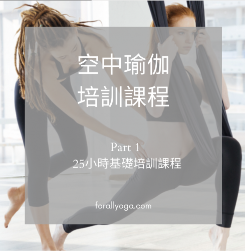 Part 1- 空中瑜伽25小時培訓課程