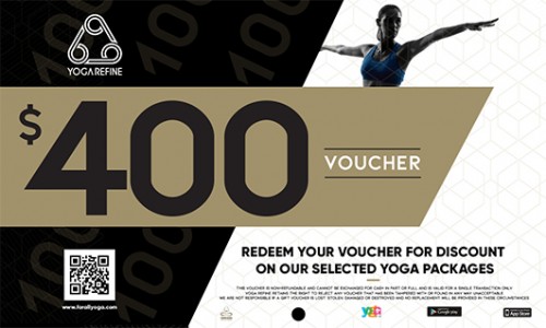  72 Yoga Package with Cash Coupon $400