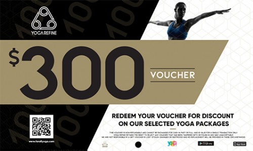 35 Yoga Package with Cash Coupon $300